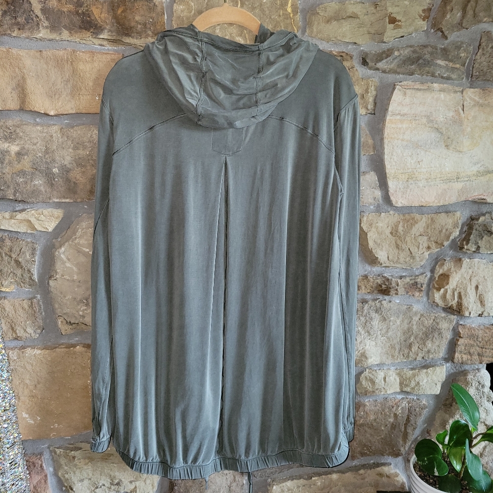 Lululemon Into Something Good Hoodie Jacket Grey Sage 4 - Picture 11 of 14